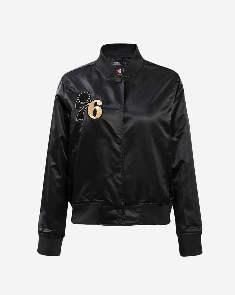Pro standard Philadelphia 76ers Holiday Glam Satin Jacket