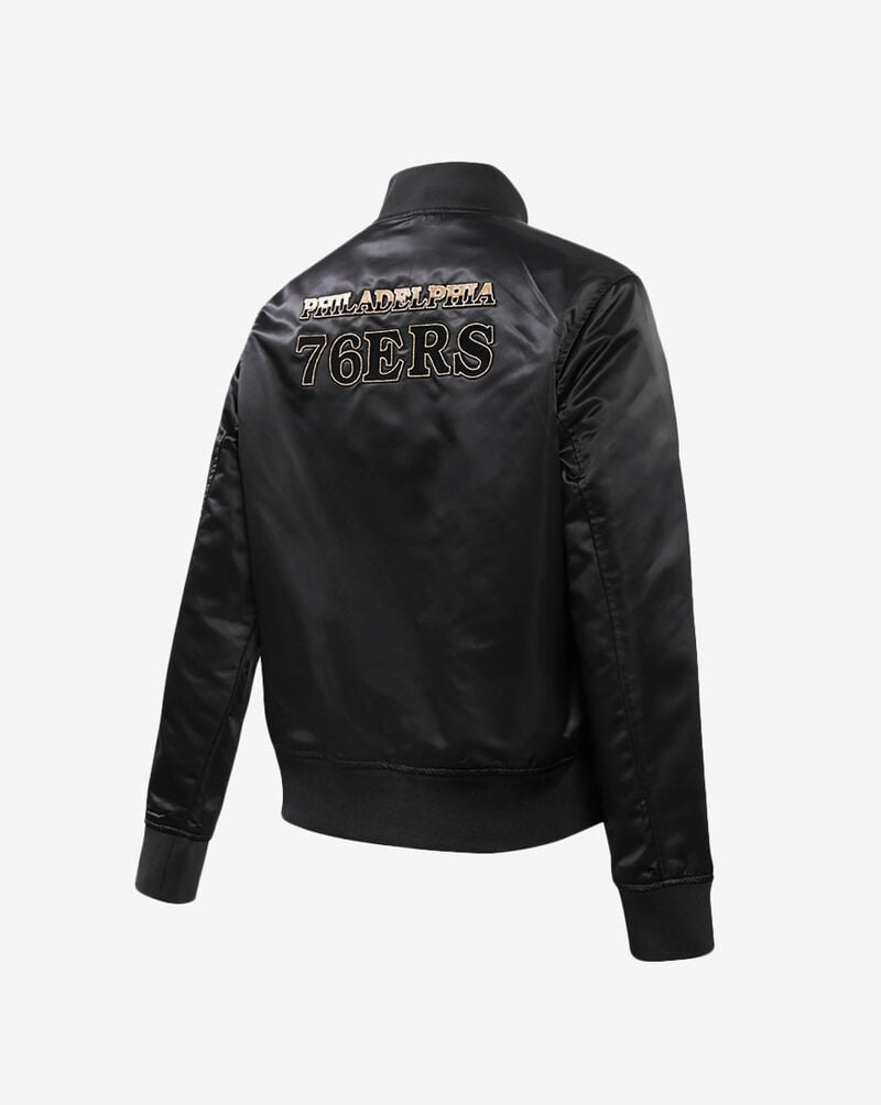 Pro standard Philadelphia 76ers Holiday Glam Satin Jacket