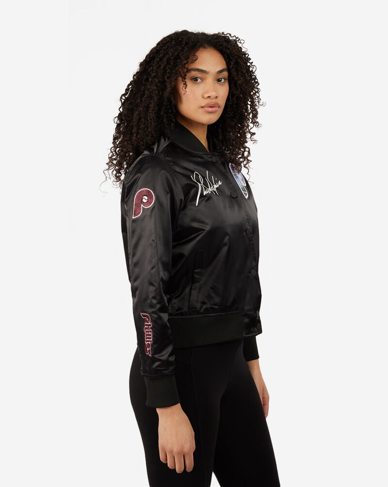 Pro Standard Philadelphia Phillies Cityscape Satin Jacket