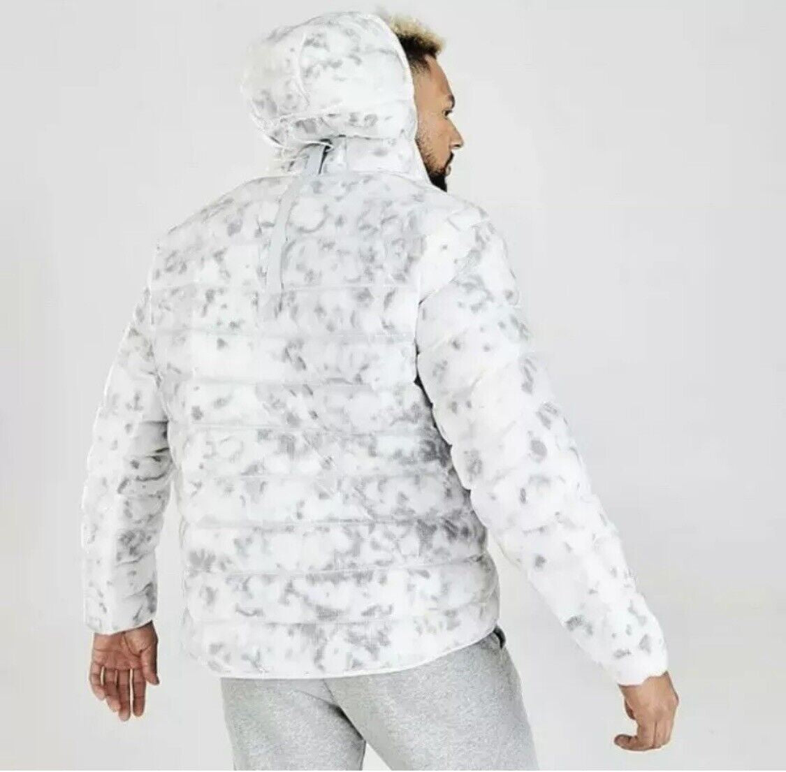 Nike Sportswear Marble EcoDown Jacket Summit White/Black