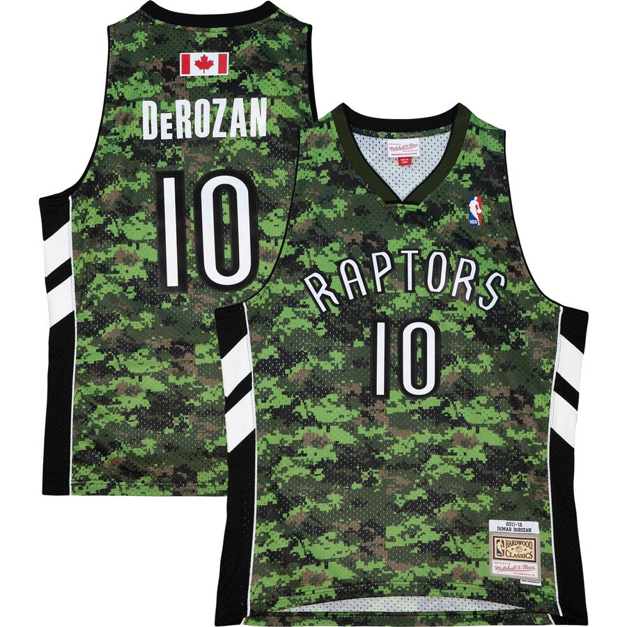 DeMar DeRozan Camo Toronto Raptors 2011/12 Hardwood Classics Swingman Player Jersey