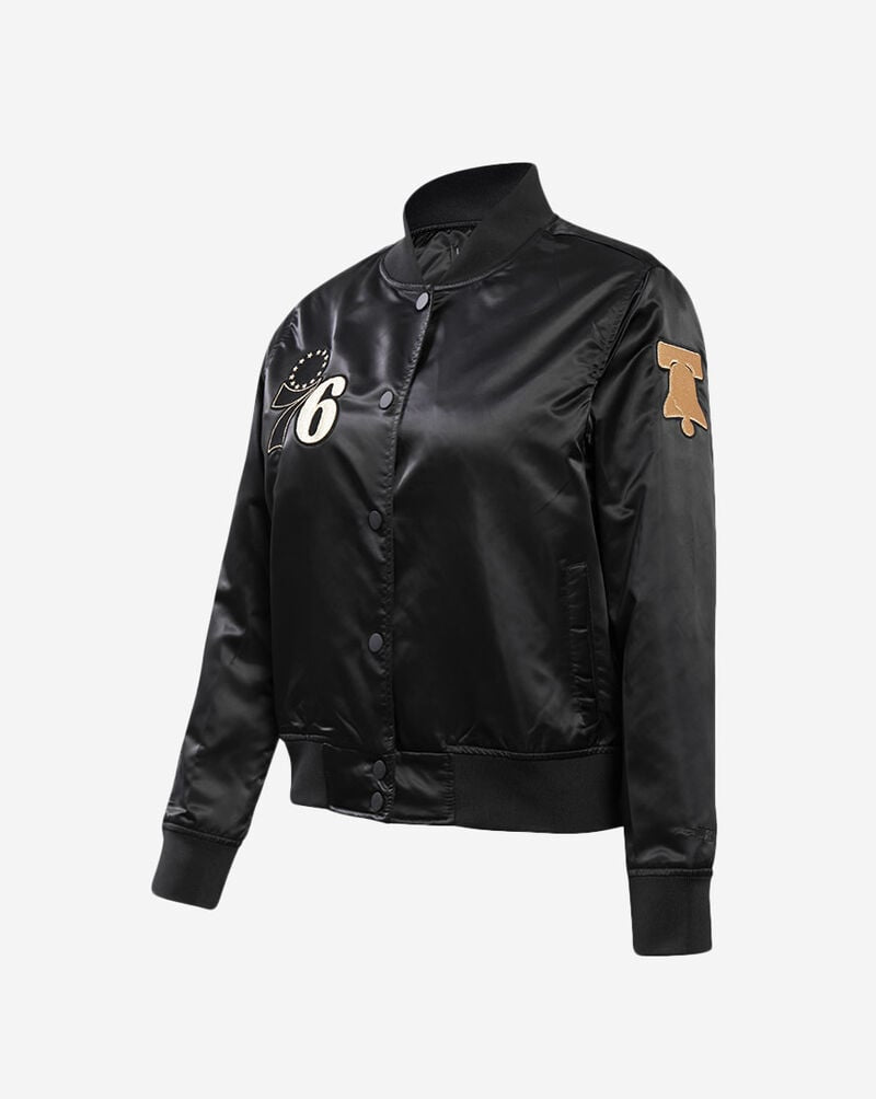 Pro standard Philadelphia 76ers Holiday Glam Satin Jacket