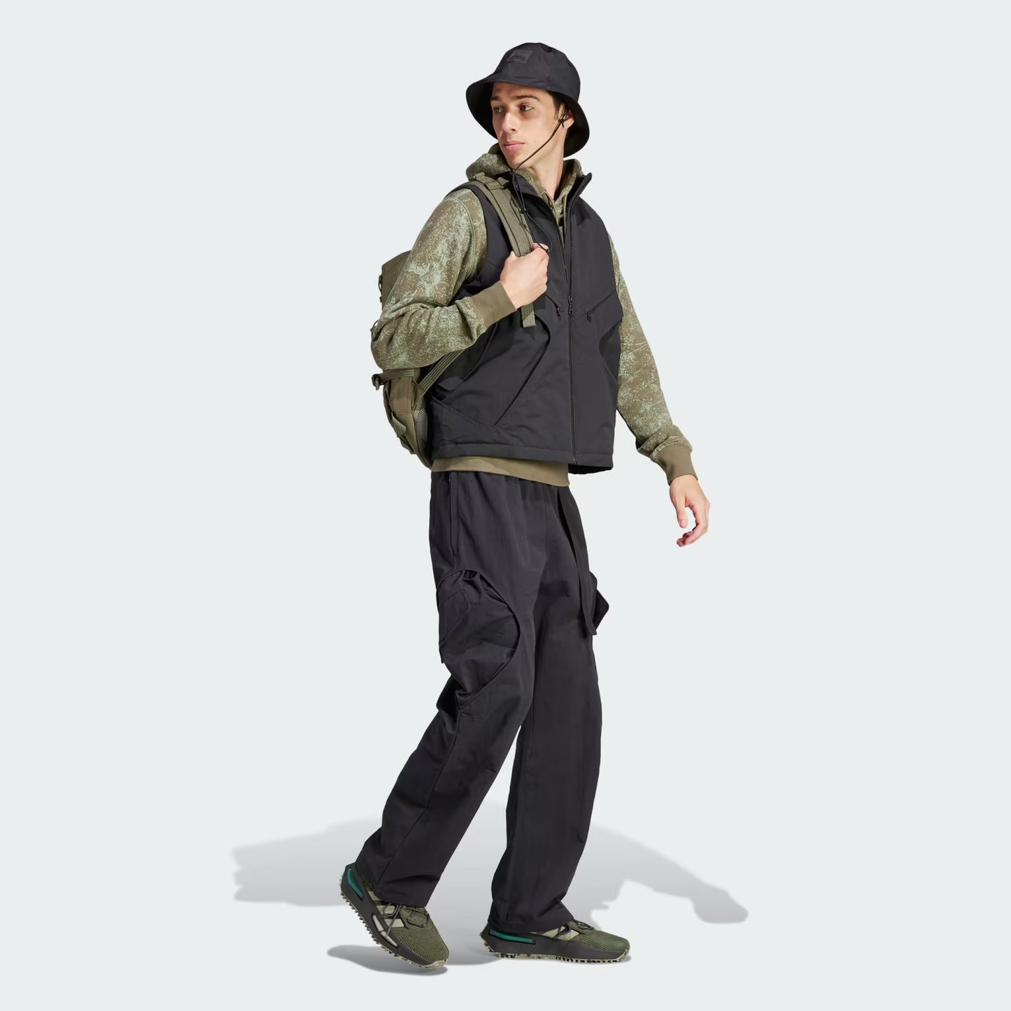 Adidas Adventure Premium Vest Puffer Jacket Black