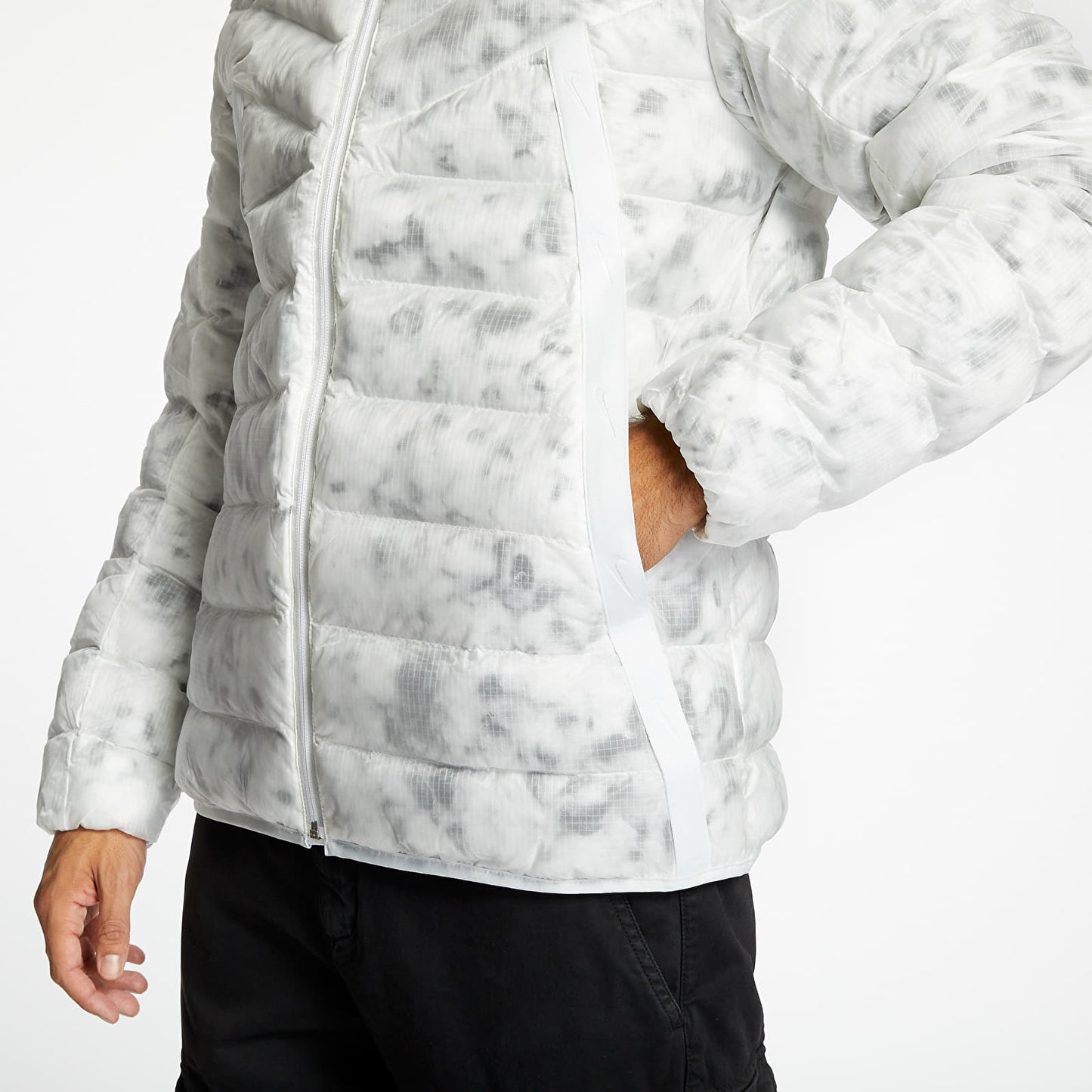 Nike Sportswear Marble EcoDown Jacket Summit White/Black