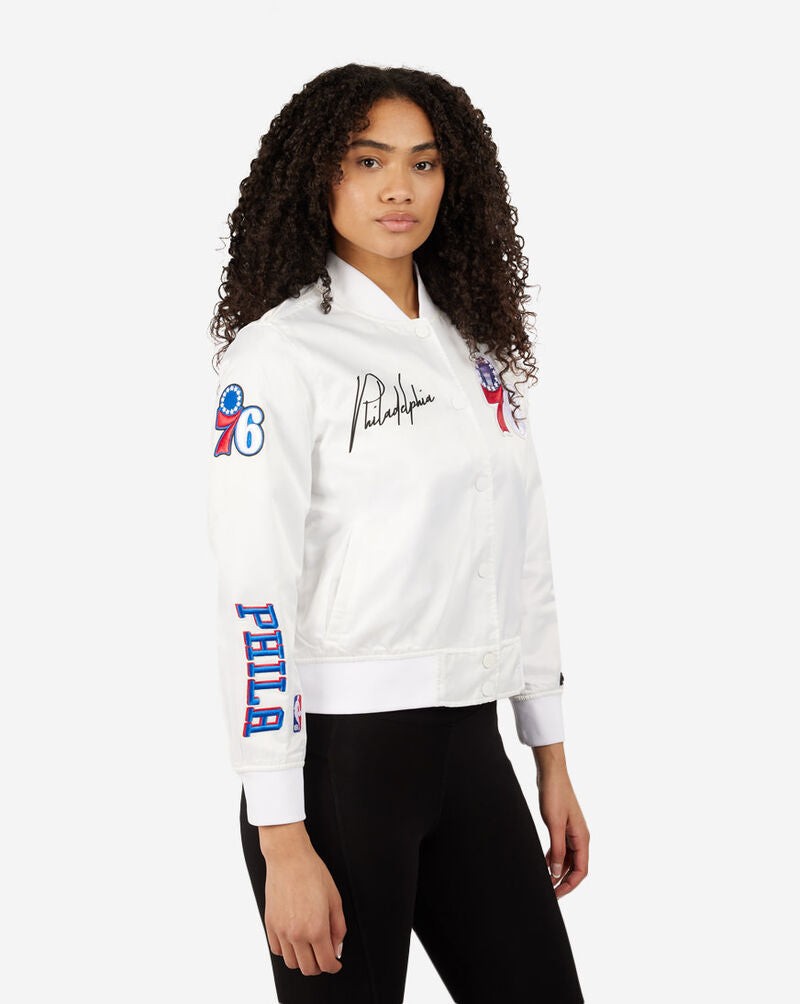 Pro standard Philadelphia 76ers Cityscape Satin Jacket