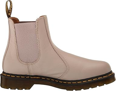Dr. Martens Virginia Leather Chelsea Boots Taupe