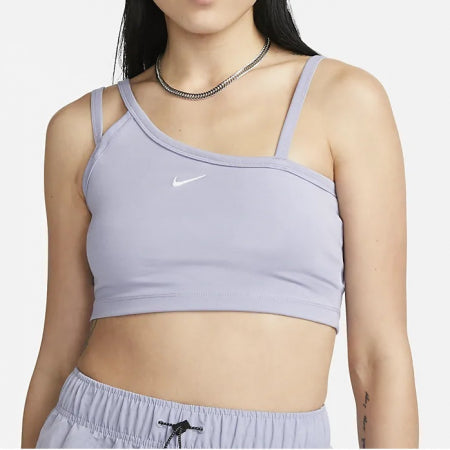 Nike Everyday Women's Slanted Crop Top Tank Top