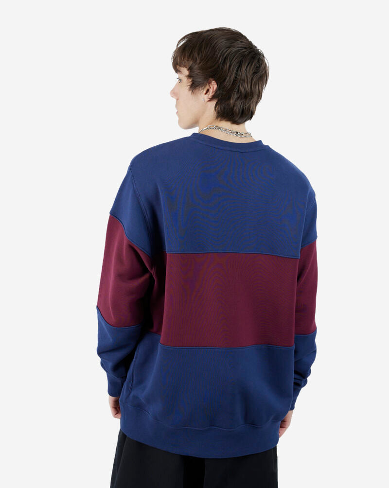 Nike Club Sweatshirt Shirt French Terry Crew Color-Blocked