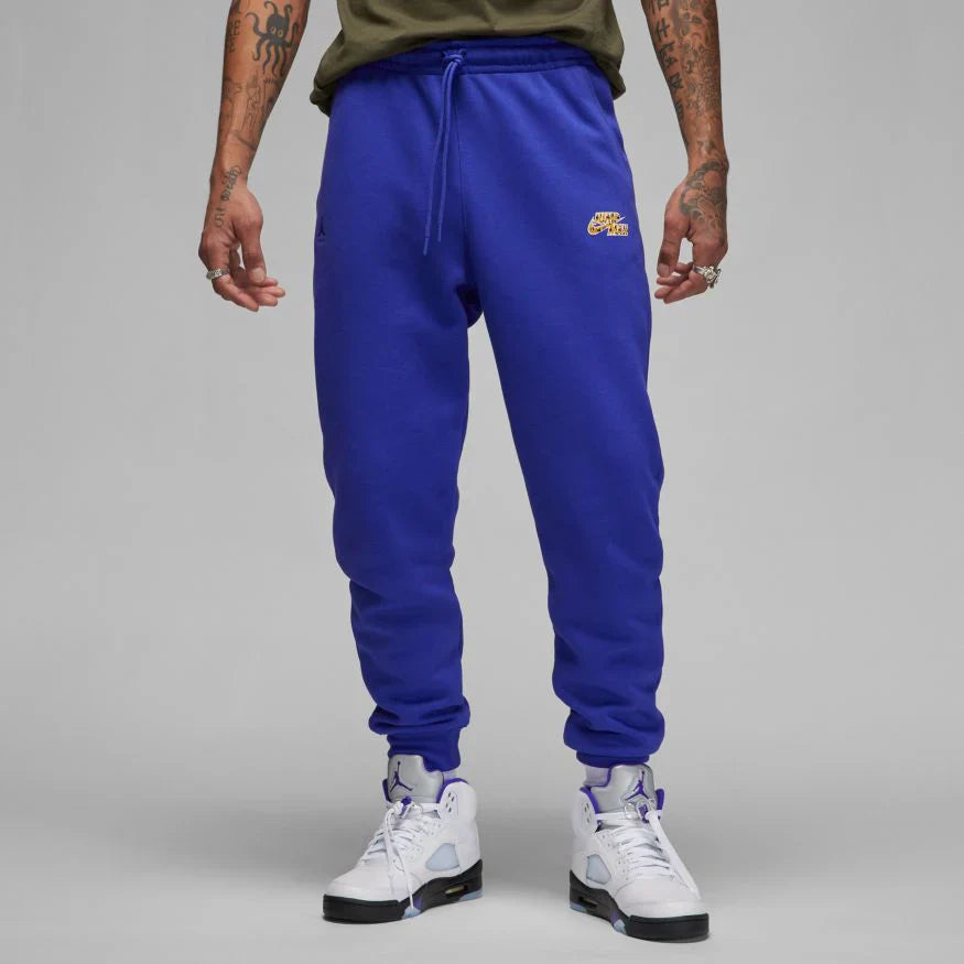 JORDAN FLIGHT MVP FLEECE PANTS Men – Light Concord/Black