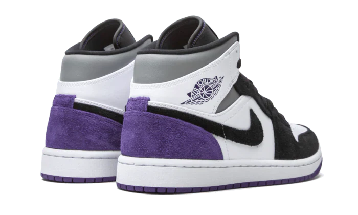 Nike Air Jordan 1 Mid SE Court Purple White Black