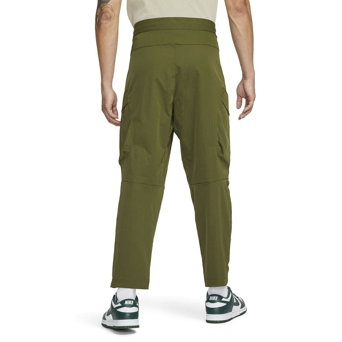 Nike Tech Woven Utility Cargo Pants Khaki Green Black