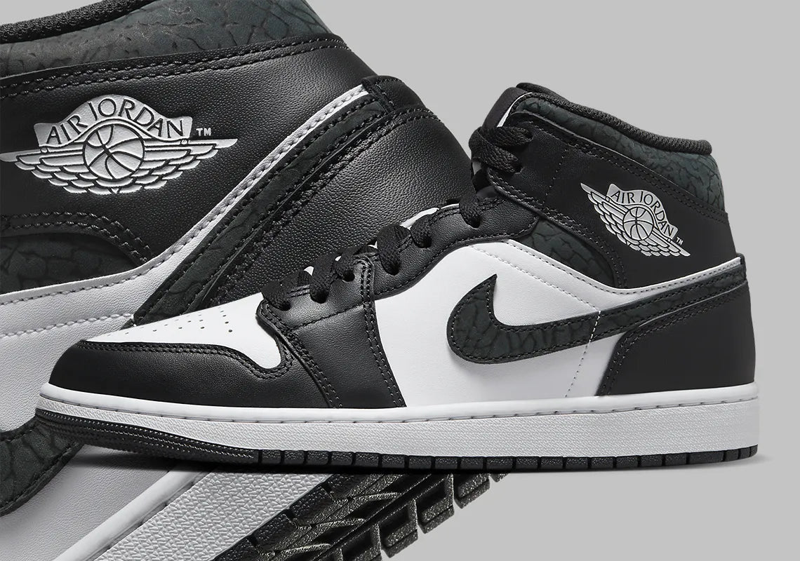 Nike Air Jordan 1 Mid Panda Elephant