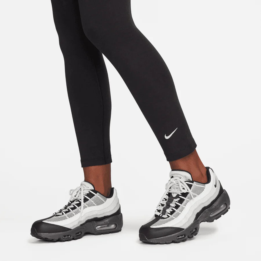 WOMENS NIKE SPORTSWEAR CLASSIC SWOOSH 7/8 LEGGINGS BLACK
