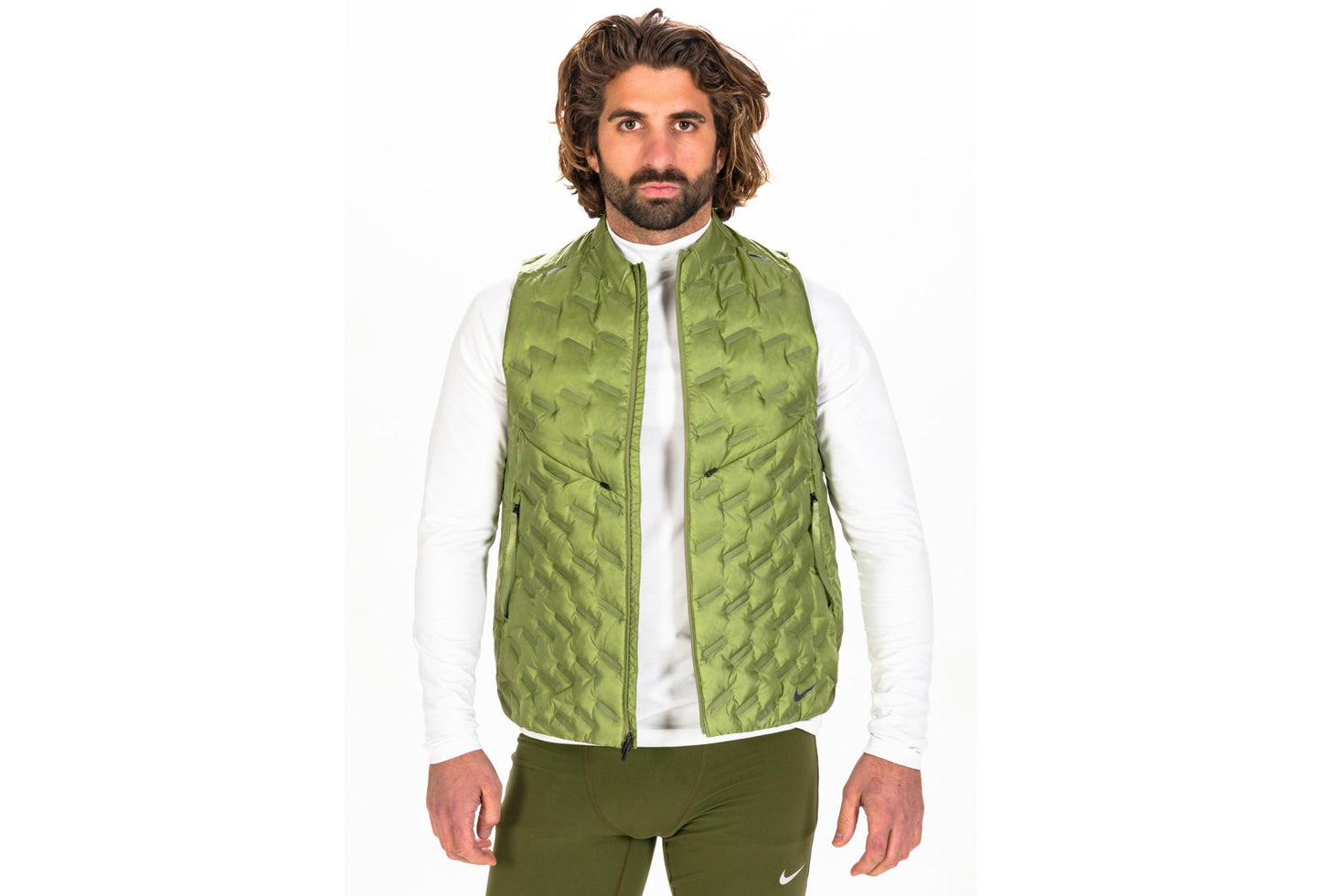 Nike Therma-FIT Green ADV Repel Down-Fill Running Gilet Vest