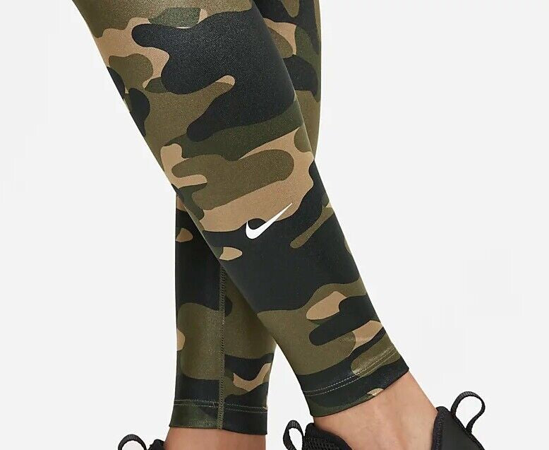 Nike Women's Dri-Fit One Mid Rise Camo Leggings