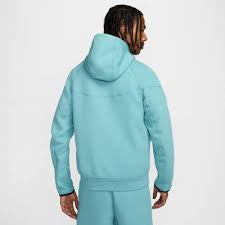 Nike Tech Hoodie Turquoise