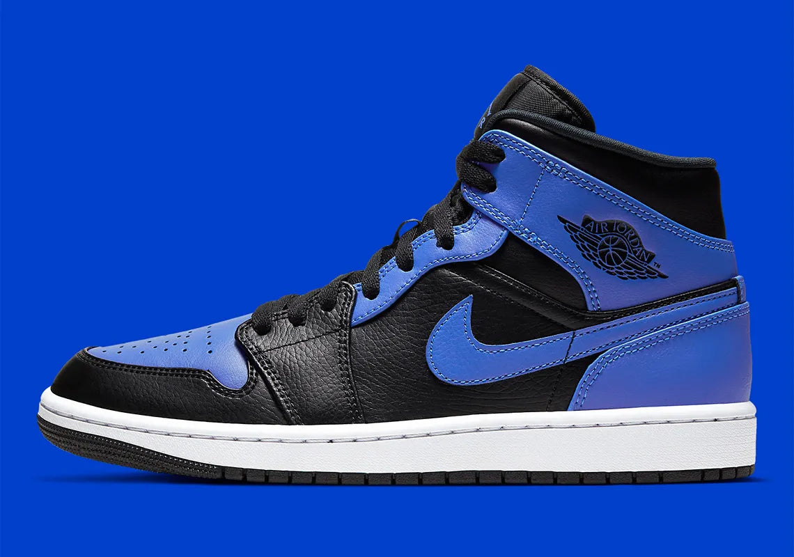 Jordan 1 Mid Hyper Royal