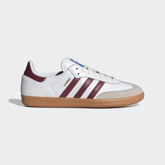Samba OG White Burgundy