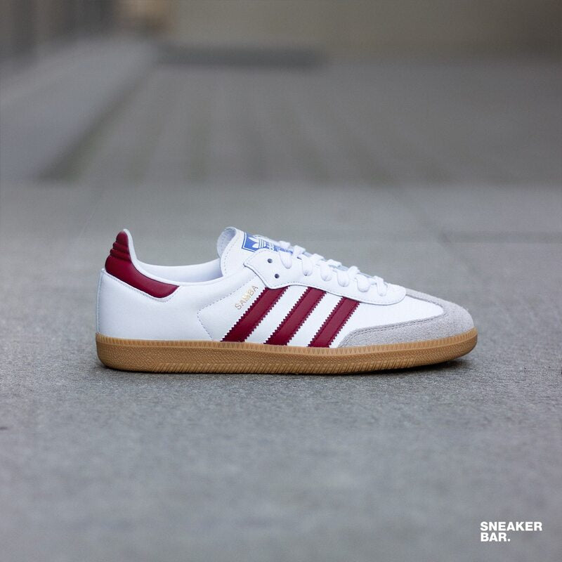 Samba OG White Burgundy