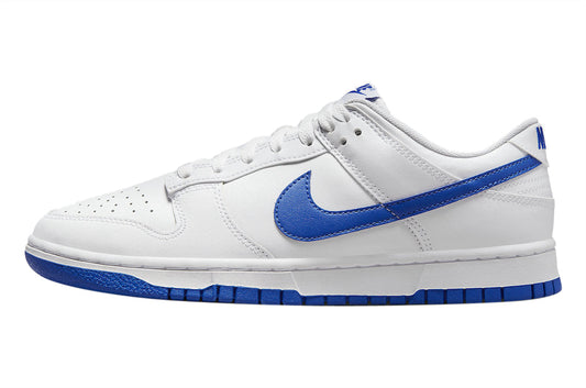 Dunk Low White Hyper Royal