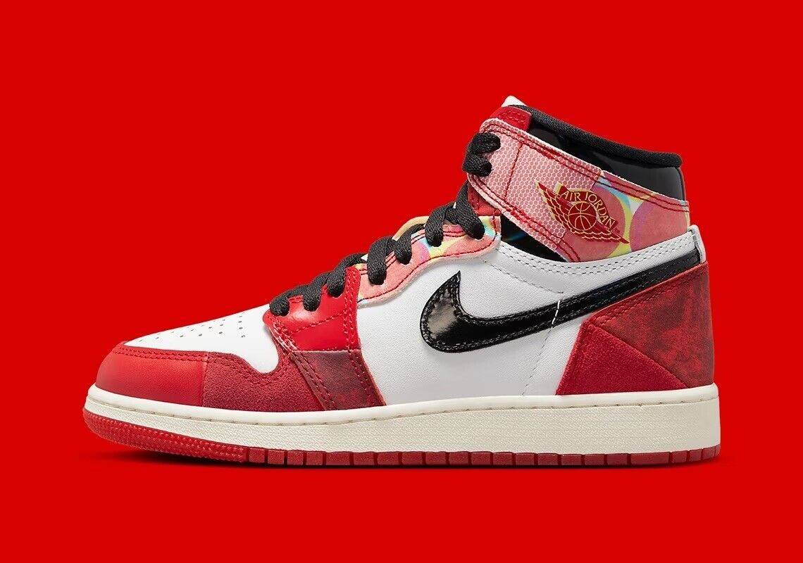 Jordan 1 high GS Spiderman
