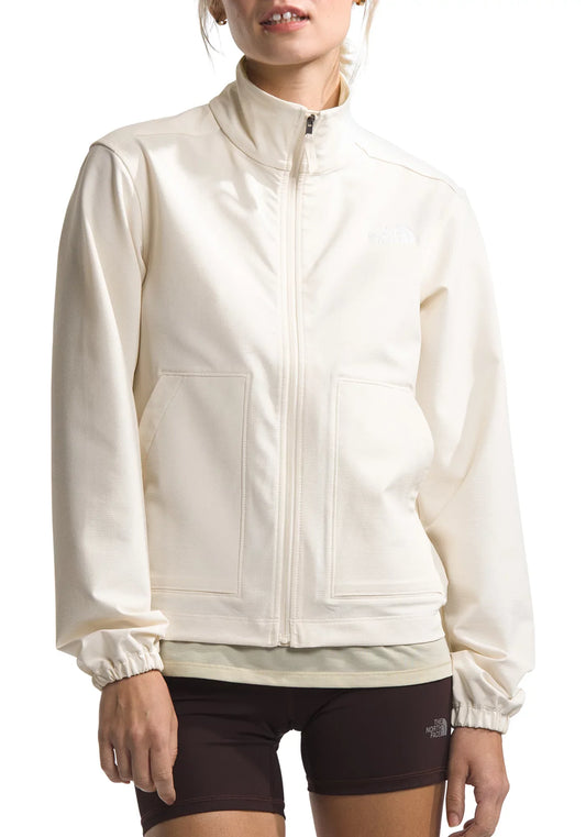 North Face Willow Stretch Jacket White Dune