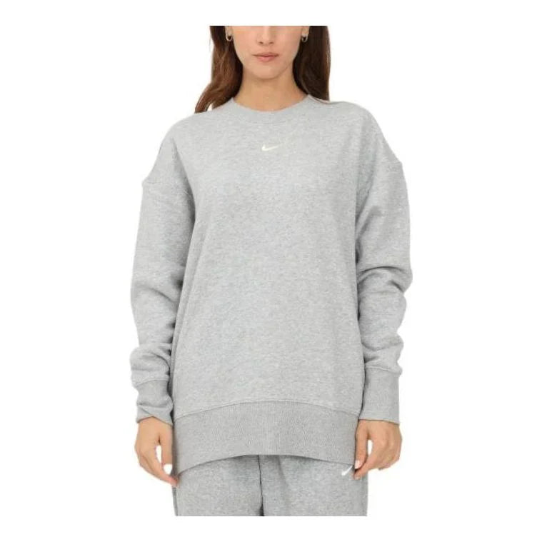 Nike Phoenix Fleece Crewneck Sweatshirt Grey