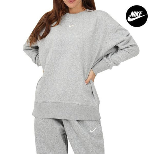 Nike Phoenix Fleece Crewneck Sweatshirt Grey