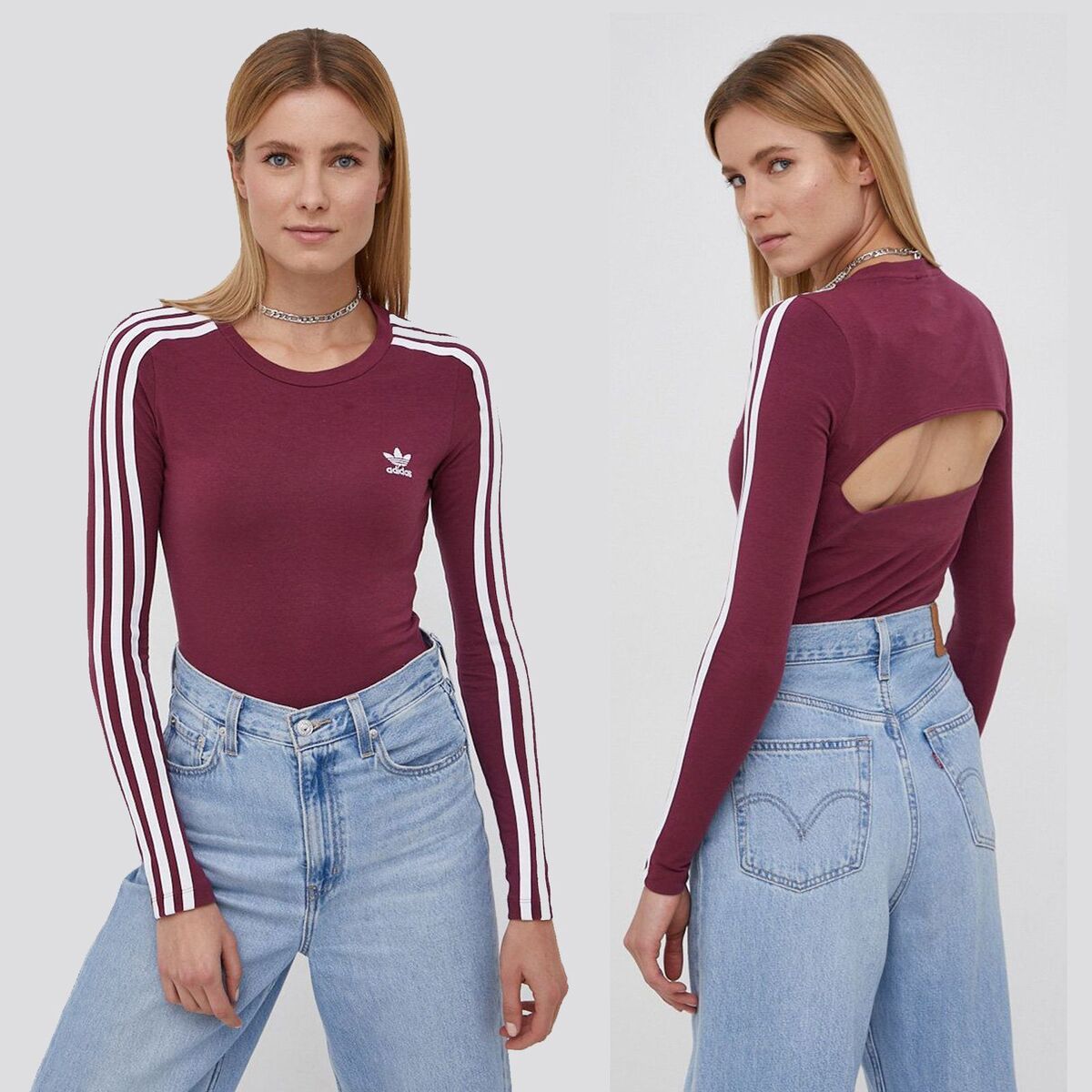 Adidas Originals 3-Stripes Trefoil Bodysuit