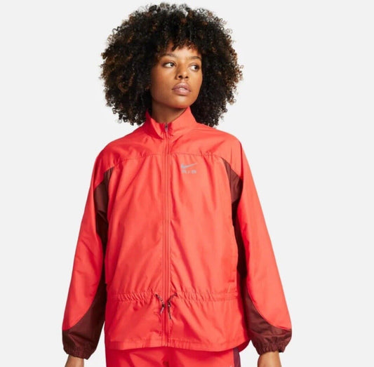 Nike Air Dri-FIT Full Zip Running Jacket Light Crimson