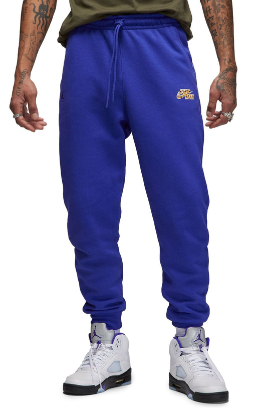 JORDAN FLIGHT MVP FLEECE PANTS Men – Light Concord/Black