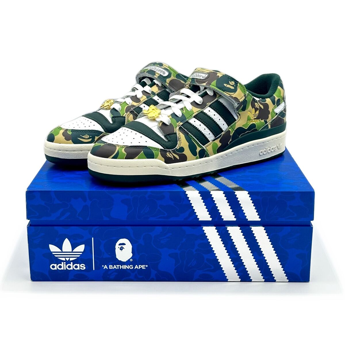 BAPE adidas Forum 84 Low 30th Anniversary Green Camo