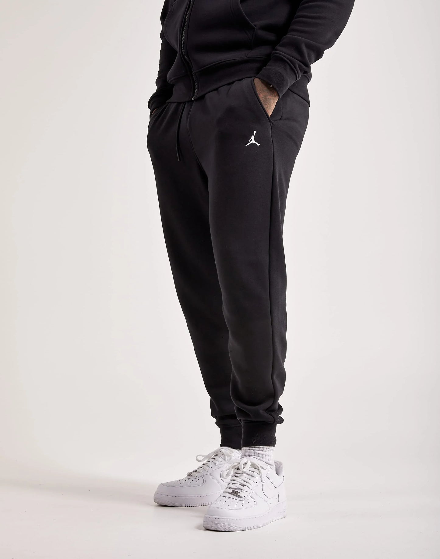 Jordan jumpman fleece joggers black