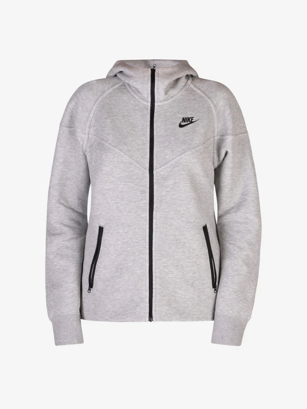 Nike Tech Fleece Windrunner Women's Full-Zip Hoodie light grey