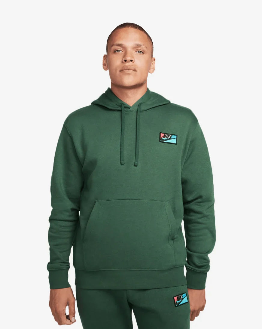 Nike NSW Club Plus Pullover Graphic Patch Hoodie