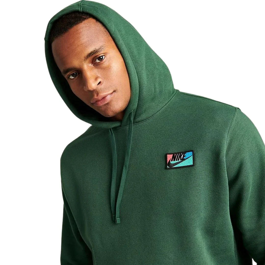 Nike NSW Club Plus Pullover Graphic Patch Hoodie