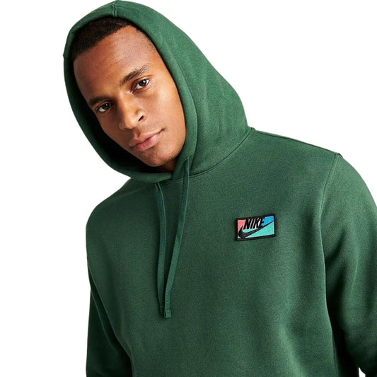 Nike NSW Club Plus Pullover Graphic Patch Hoodie