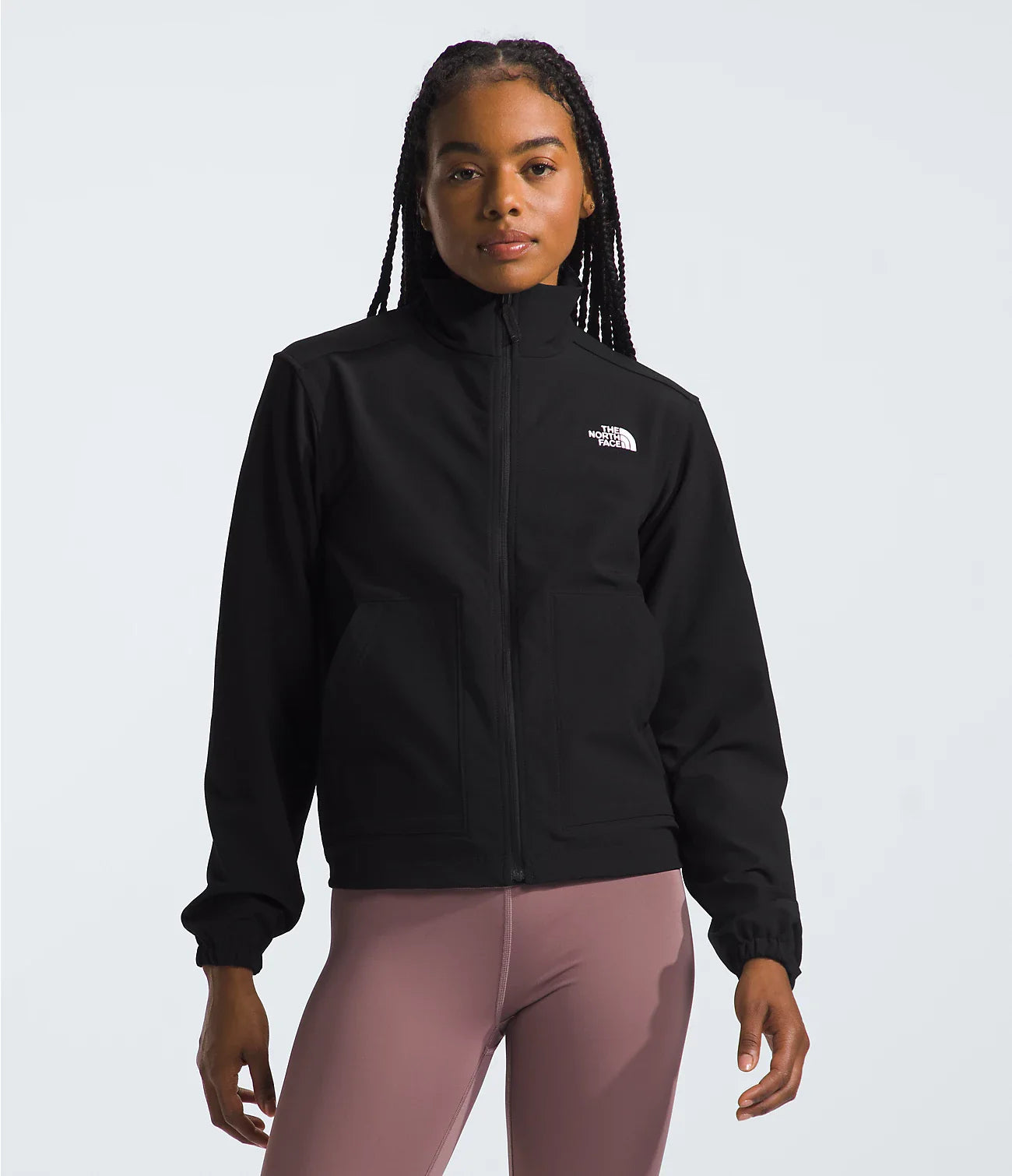 North Face willow stretch jacket black