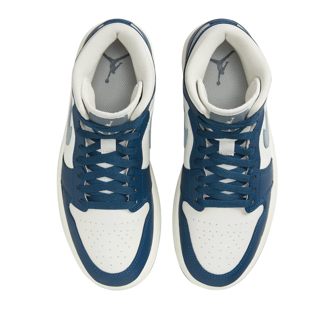 (WMNS) Air Jordan 1 Mid 'Sky J French Blue'